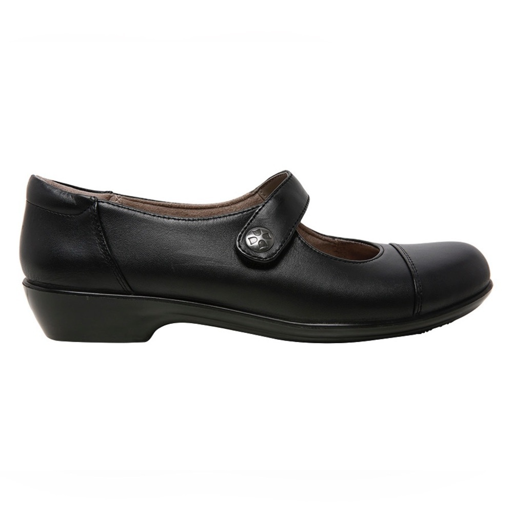 Naturalizer Black Leather Brazyn Loafers with Comfort Design Black Size 10W
